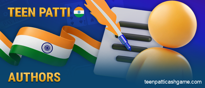 Authors of Teen Patti India articles
